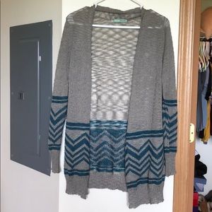 pattern cardigan